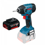 BOSCH GDR 18 V-LI (SOLO) Surubelnita cu impact Li-Ion, 160Nm (Fara incarcator in set) +  Acumulator 4Ah