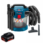 BOSCH GAS 18V-10 L (SOLO) Aspirator 18V +  Acumulator 5Ah CoolPack (Fara incarcator!)