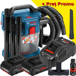 BOSCH GAS 18V-10 L Aspirator 18V +  + Set 2 acumulatori 4Ah ProCore + Incarcator