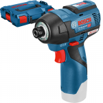 BOSCH GDR 12V-110 (SOLO) Surubelnita cu impact brushless, Li-ion, 110Nm, fara acumulator in set + L-BOXX