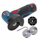 BOSCH GWS 12V-76 Polizor unghiular brushless cu 1 acumulator Li-Ion, 3Ah (Fara incarcator!)