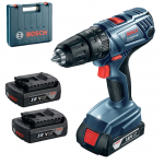 BOSCH GSB 180-LI Masina de gaurit cu percutie cu 3 acumulatori Li-Ion, 1.5Ah, 54Nm + Valiza