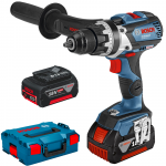 BOSCH GSR 18V-110 C Masina de gaurit si insurubat brushless cu 2 acumulatori Li-Ion, 5Ah, 110Nm + L-BOXX