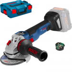 BOSCH GWS 18V-10 SC (SOLO) Polizor unghiular cu regulator brushless, Li-Ion, diametru disc 150, fara acumulator in set + L-BOXX