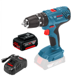 BOSCH GSB 18V-21 (SOLO) Masina de gaurit cu percutie Li-Ion, 55Nm +  Acumulator 5Ah CoolPack + Incarcator rapid de 8Ah GAL1880CV