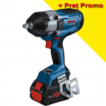 BOSCH GDS 18V-1000 (SOLO) Surubelnita cu impact brushless BITURBO, Li-Ion, 1000Nm, prindere 1/2