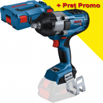 BOSCH GDS 18V-1000 (SOLO) Surubelnita cu impact brushless BITURBO, Li-Ion, 1000Nm, prindere 1/2