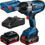 BOSCH GDS 18V-1050 H Surubelnita cu impact brushless BITURBO cu 2 acumulatori Li-Ion, 5Ah, 1050Nm, prindere 3/4