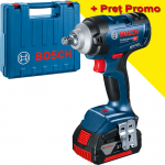 BOSCH GDS 18V-400 (SOLO) Surubelnita cu impact brushless, Li-Ion, 400Nm, prindere 1/2