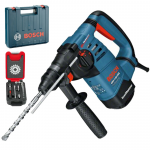 BOSCH GBH 3-28 DRE Ciocan rotopercutor SDS-plus 800 W, 3.1 J +  Trusa chei tubulare Mob&Ius