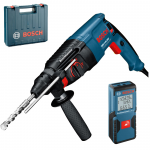 BOSCH GBH 2-26 DRE Ciocan rotopercutor SDS-plus 800 W, 2.7 J + GLM 30 Telemetru cu laser