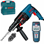 BOSCH GBH 2-26 DFR Ciocan rotopercutor SDS-plus 800 W, 2.7J + GMS 120 Detector de metale