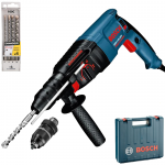 BOSCH GBH 2-26 DFR Ciocan rotopercutor SDS-plus 800 W, 2.7J +  Set 4 burghie SDS PLUS 5-6-8-10 DIAGER