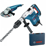 BOSCH GBH 5-40 DCE Ciocan rotopercutor SDS-max 1150 W, 8.8 J + GWS 24-230 JH Polizor unghiular