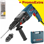 BOSCH GBH 2-28 F Ciocan rotopercutor SDS-plus 880 W, 3.2 J +  Set 4 burghie SDS PLUS 5-6-8-10 DIAGER