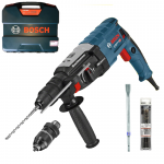 BOSCH GBH 2-28 F Ciocan rotopercutor SDS-plus 880 W, 3.2 J + Dalta + Set 3 burghie