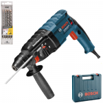 BOSCH GBH 240 Ciocan rotopercutor SDS-plus 790 W, 2.7 J +  Set 4 burghie SDS PLUS 5-6-8-10 DIAGER