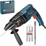 BOSCH GBH 240 Ciocan rotopercutor SDS-plus 790 W, 2.7 J +  Set 3 burghie SDS-PLUS-5X, 6/8/10mm + Dalta 250x20 mm SDS-PLUS