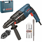 BOSCH GBH 240 F Ciocan rotopercutor SDS-plus 790 W, 2.7 J +  Set 3 burghie SDS-PLUS-5X, 6/8/10mm + Dalta 250x20 mm SDS-PLUS