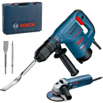 BOSCH GSH 3 E Ciocan demolator SDS-plus + GWS 850 CE Polizor unghiular