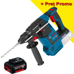 BOSCH GBH 18V-26 (SOLO) Ciocan rotopercutor brushless, Li-Ion, 2.6J +  Acumulator 5Ah CoolPack (Fara incarcator!)