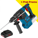 BOSCH GBH 18V-26 (SOLO) Ciocan rotopercutor brushless, Li-Ion, 2.6J +  Acumulator 4Ah ProCore (Fara incarcator!)