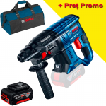 BOSCH GBH 180-LI (SOLO) Ciocan rotopercutor brushless Li-Ion, 2J +  Acumulator 5Ah CoolPack (Fara incarcator!) + Geanta textil mediu