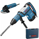 BOSCH GBH 12-52 DV Ciocan rotopercutor SDS-max 1700 W, 19 J + GWS 850 C Polizor unghiular