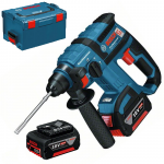 BOSCH GBH 18 V-EC Ciocan rotopercutor brushless, cu 2 acumulatori Li-Ion, 4Ah, 1.7J + L-BOXX 238