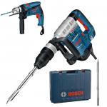 BOSCH GSH 5 CE Ciocan demolator SDS-max 1150 W, 8.3 J + GSB 13 RE Masina de gaurit cu percutie 600 W