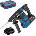 BOSCH GBH 18V-26 F Ciocan rotopercutor brushless, cu 2 acumulatori Li-Ion, 5Ah, 2.6J + L-BOXX