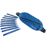 BOSCH  Set 10 panze EXPERT Medium Thick Tough Metal (metal grosime dedie) + Borseta