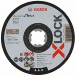 BOSCH  Set 25 discuri taiere inox 125x1.6 mm cu X-LOCK
