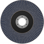 BOSCH  Disc evantai drept X451, pentru metal, aluminiu, inox si lemn, 125 mm, R80