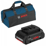 BOSCH ProCORE 18V Acumulator Li-Ion, 18V, 4Ah + Geanta textil Bosch (l:45cm)