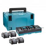 MAKITA  PSK XGT BL4040X4+DC40RB+MAKPAC