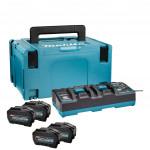 MAKITA  PSK XGT BL4050FX4+DC40RB+MAKPAC