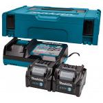 MAKITA  POWER SOURCE BL4025x2+DC40RC+MAKPAC