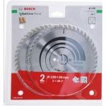 BOSCH  Set 2 discuri Optiline Wood 190x30x48T