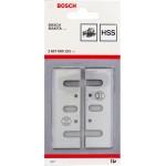 BOSCH  Set 2 cutite rindea HSS, 82x3x29 mm pentru GHO 6500