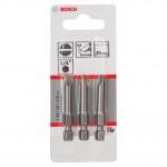 BOSCH  Set 3 biti Extra Hard 49 mm, LS 0.8x5.5 mm