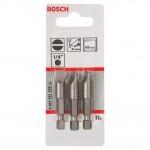 BOSCH  Set 3 biti Extra Hard 49 mm, LS 1.2x8 mm