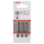 BOSCH  Set 3 biti Extra Hard 49 mm, PH1