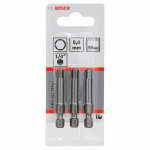 BOSCH  Set 3 biti Extra Hard 49 mm, IS5