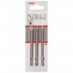 BOSCH  Set 3 biti 89 mm, mixte