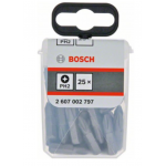 BOSCH  Set 25 biti Extra Hard 25 mm, PH2 in cutie Tic-Tac