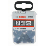 BOSCH  Set 25 biti Impact Control 25 mm, PH2 in cutie Tic-Tac