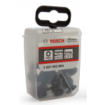 BOSCH  Set 25 biti Impact Control 25 mm, PZ2 in cutie Tic-Tac