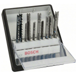 BOSCH  Caseta 10 panze Robust Line pentru lemn si metal