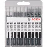 BOSCH  Caseta 10 panze Basic for Wood